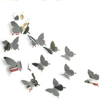 décoration murale papillons 3d autocollants différents minimaliste maison chambre enfants