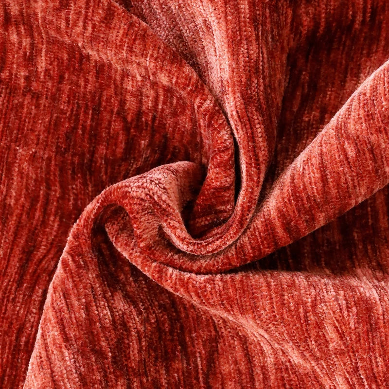housse coussin chenille solide moderne 30x50cm orange gris vertfoncé velours