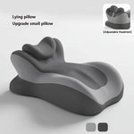 coussin ergonomique mousse mémoire forme colonne gris clair confortable ajustable lit canapé soulagement douleur