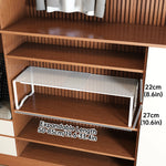 étagère chaussures extensible blanche perforée moderne pieds robustes rangement fer métal adjustable chambre