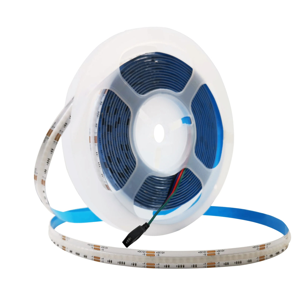 ruban led flexible rgb cct 840 leds 5m blanc bleu rouge vert moderne