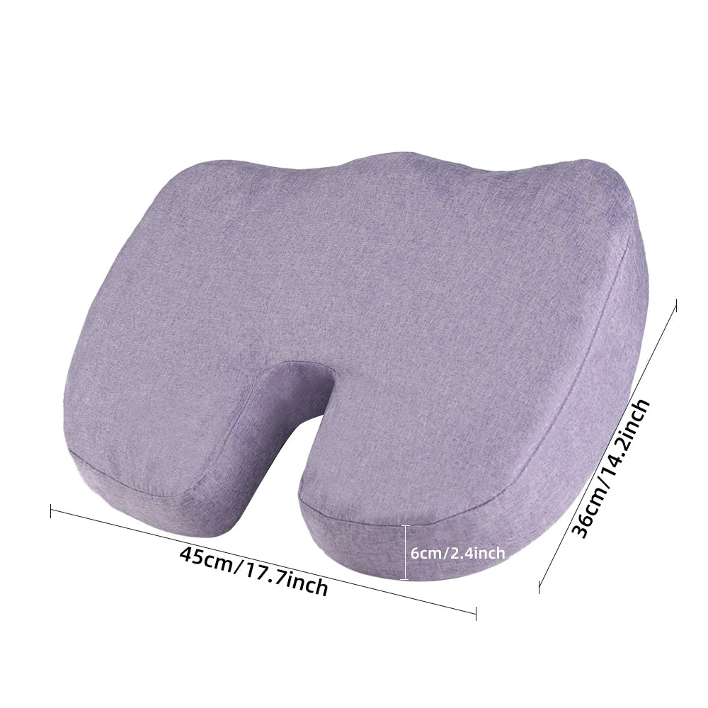 coussin siège ergonomique amovible noir motif points blancs moderne zip visible
