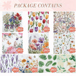 serviettes papier multicolore fleurs romantique mariage anniversaire décoration 20 pièces 13 pouces 33 cm