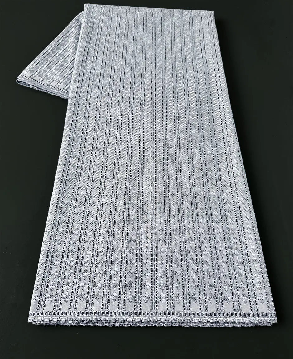serviette coton dentelle rayures fines bleu clair blanc beige marron classique haute qualité écologique