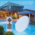 lampe piscine sous marine ip68 led 12v rgb blanc moderne télécommande