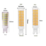 ampoule led g9 blanc moderne décoration lustre maison luminaire intérieur petit haute puissance
