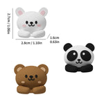 organiseur câbles animaux kawaii adhésif smartphones câbles usb décoration mignon clips winder