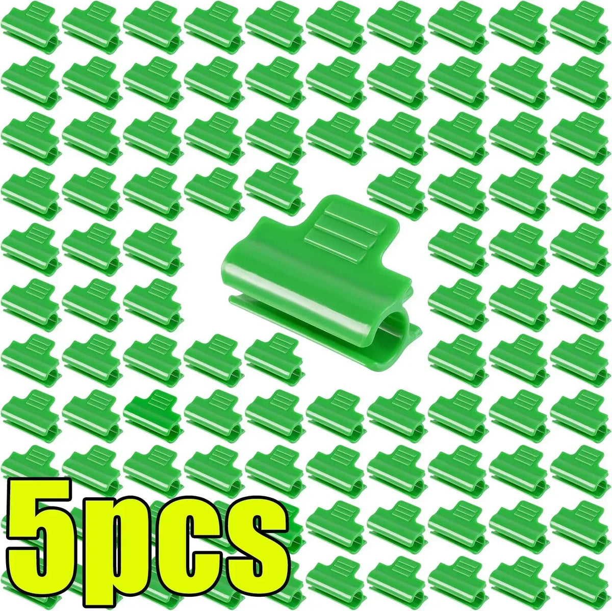 clips fixation vert robustes support plantes serre tunnel jardin clips pratiques pack