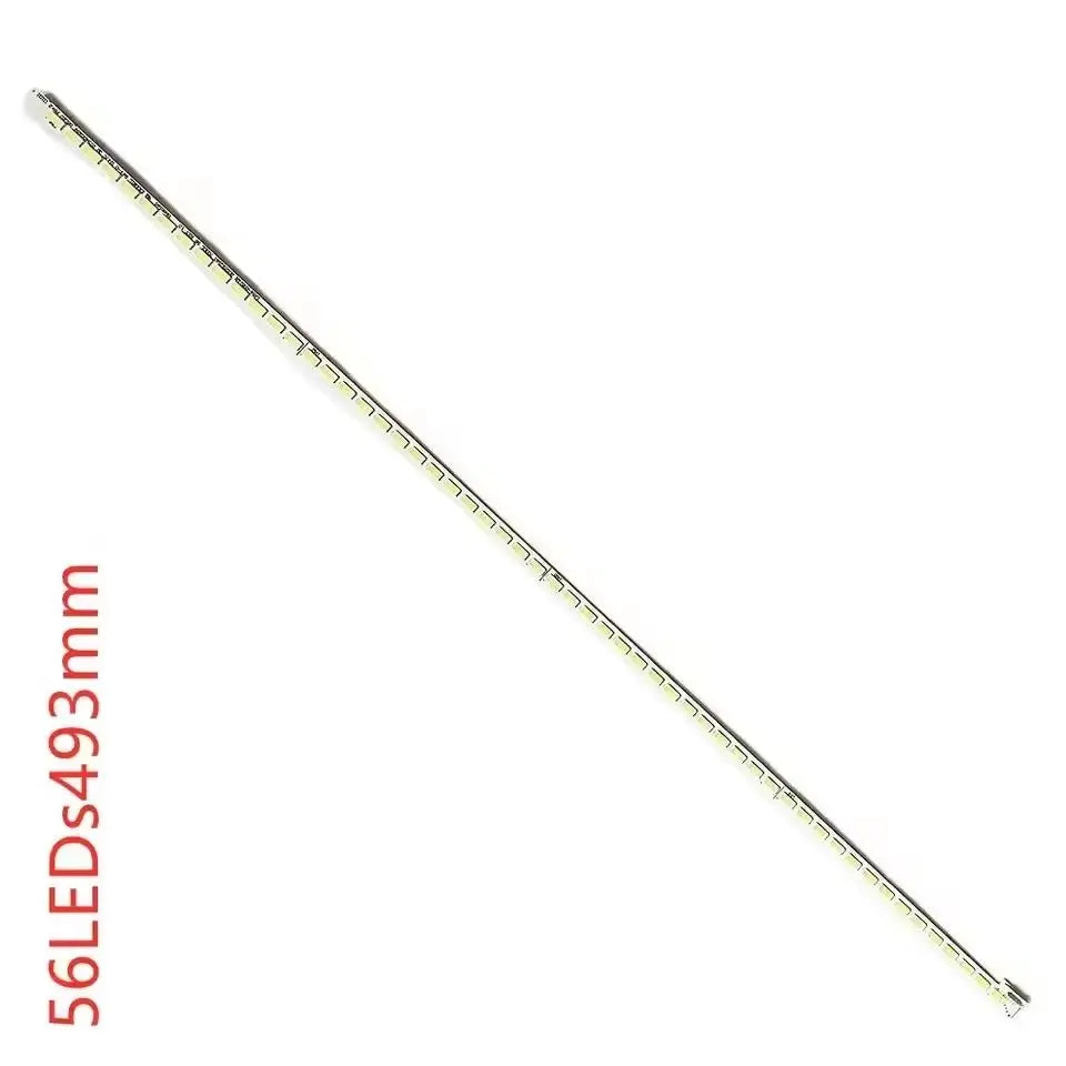 ruban led blanc 56 leds 493mm adhésif moderne connecteur extrémités