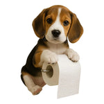 porte rouleau papier toilette blanc motif spirales mignon salle bain