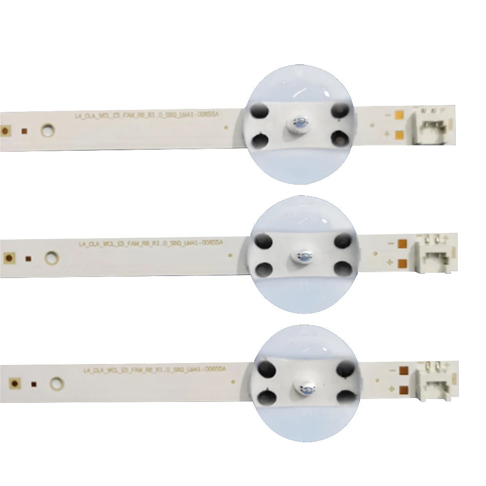 ruban led blanc 55 pouces 11 leds connecteurs modernes nouvelle led 1122mm