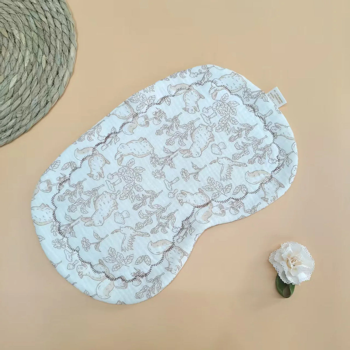 coussin bébé ours étoiles lunes animaux coton mignon doux enfant quatre saisons