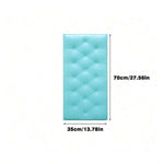 panneaux protection murale adhésifs tuiles relief moderne rose vert jaune blanc bleu marron chambre