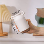 vases céramique blancs minimalistes simples décoratifs hydroponiques fleurs séchées nhà cửa