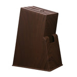 Porte-couteau de table imitation bois marron