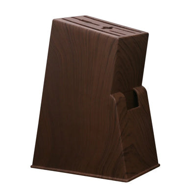 Porte-couteau de table imitation bois marron
