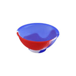 coupelles silicone couleur rayures moderne stockage rangement vert rouge bleu violet jaune noir