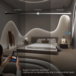 ruban led blanc adhésif dimmable wifi zigbee tuya alexa controleur moderne minimaliste