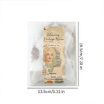 autocollants vintage multicolores cartes postales paysages portraits symboles religieux illustrations anciennes scrapbooking diy