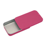 boîtes métalliques rectangulaires or blanc rose doré noir argent minimalistes respectueuses environnement organisatrices cosmétiques