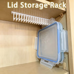 rangement blanc bleu transparent floral clips moderne cuisine évier armoire boîtes couvercles