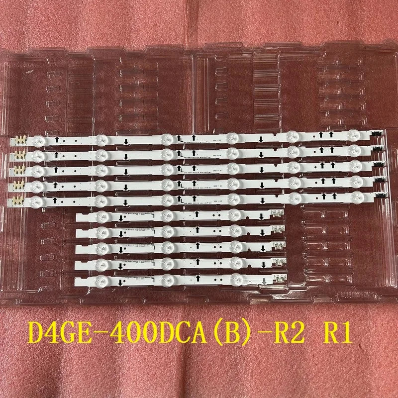 bande lumineuse led blanc doré moderne adhésive réutilisable brillante 20 bandes 40 connecteurs