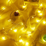 guirlande lumineuse led 80 lumières multicolore imperméable auto batterie extérieure intérieure fêtes