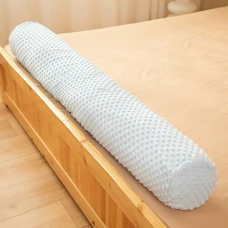 coussin ergonomique beige texture pointillée contemporain zip invisible amovible lavable 60cm 100cm