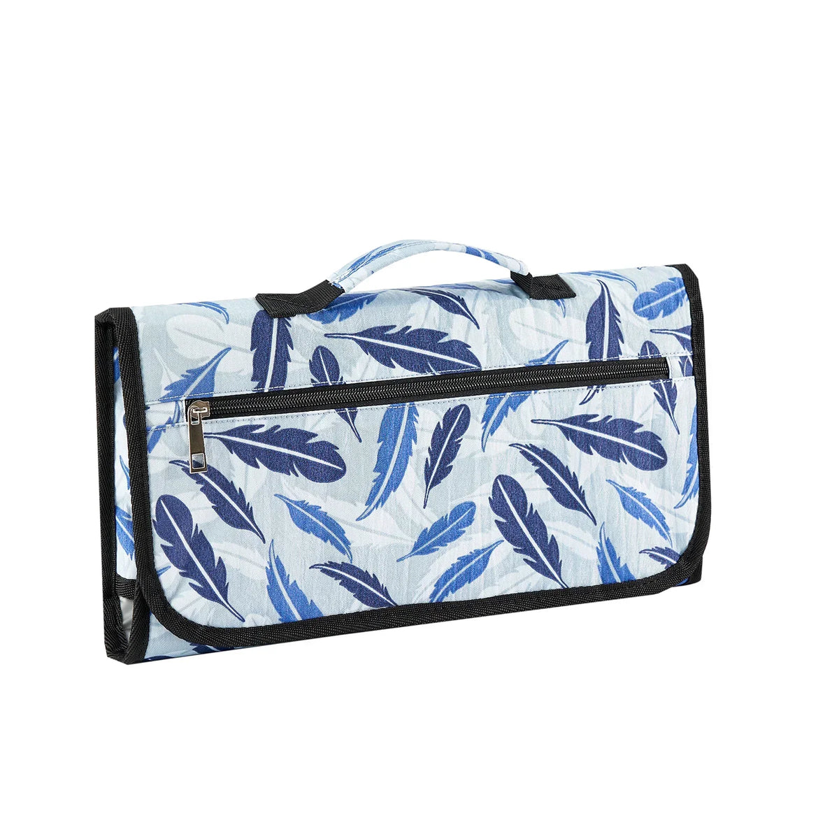 Sac langer pliable noir arrows moderne poches accessoires pratique poignée
