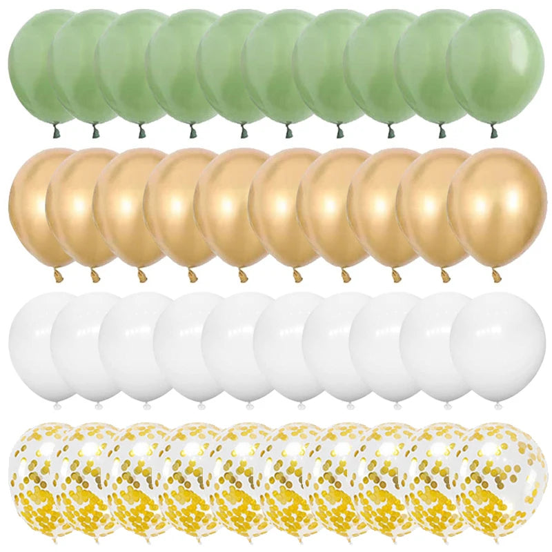 Décoration événementielle avec ballons confettis pour mariage