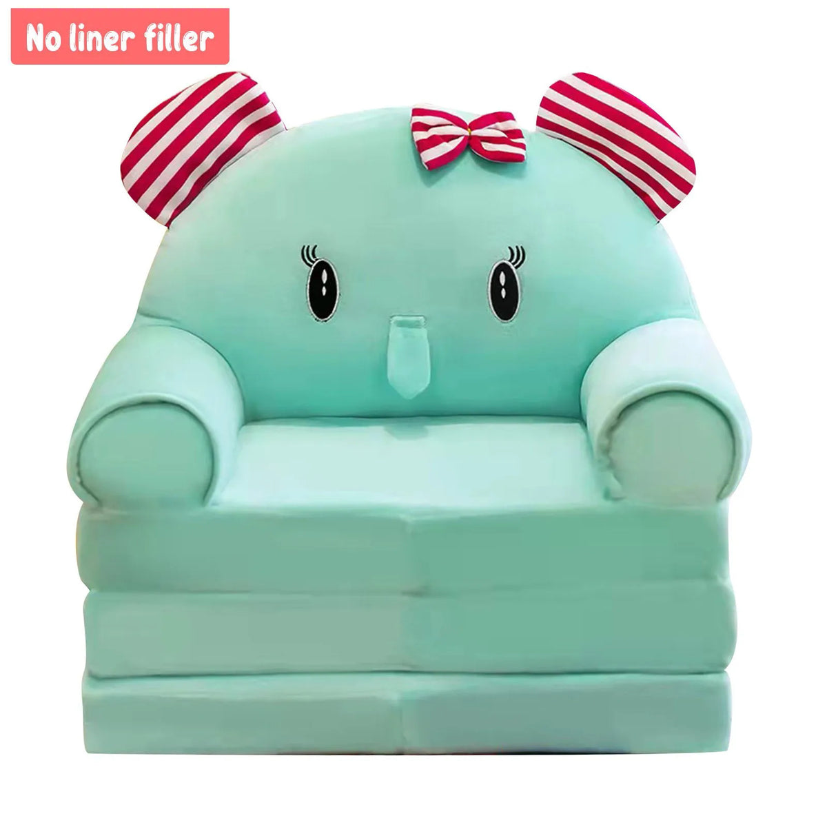 fauteuils pliables enfants motifs animaux vert jaune rouge moderne polyester
