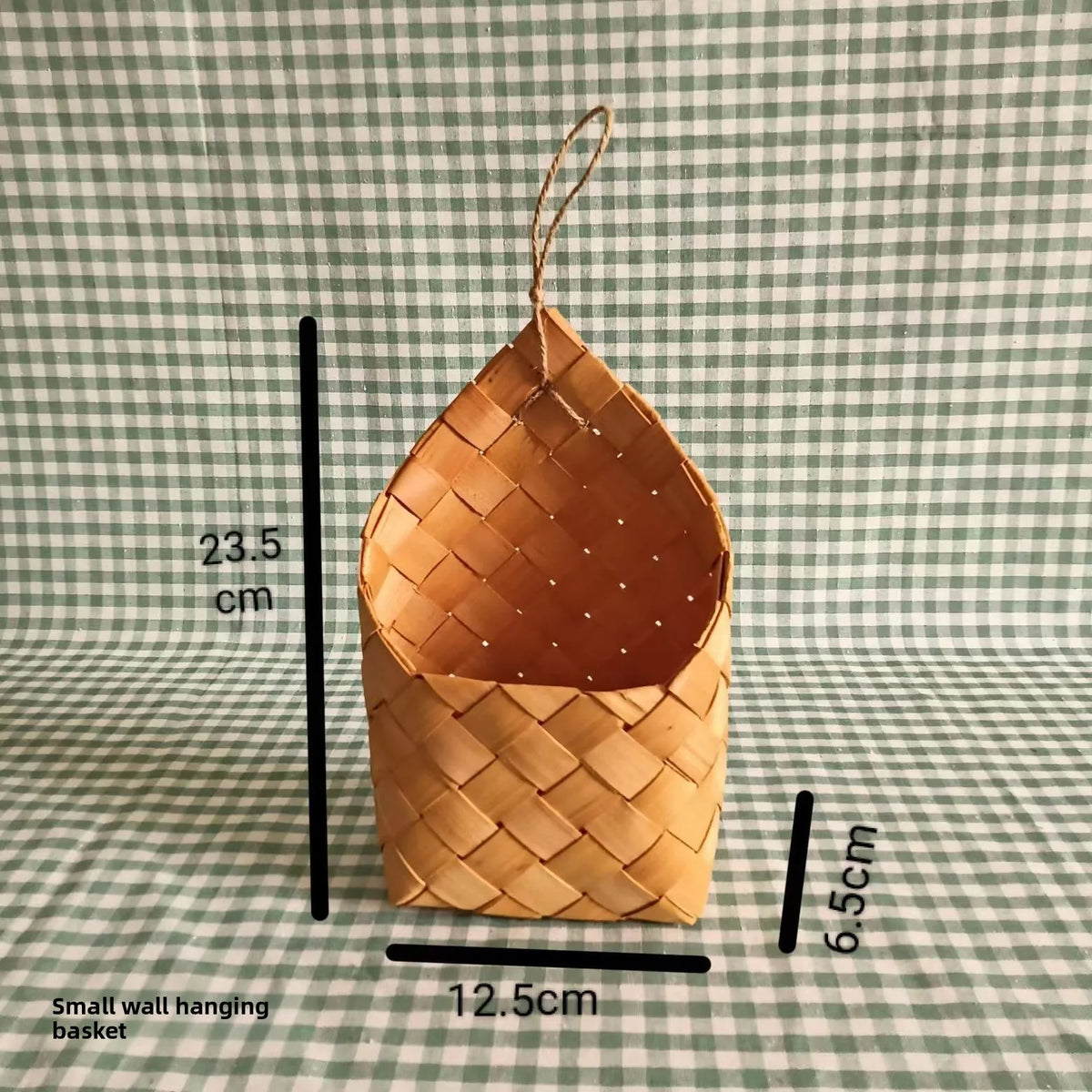 paniers suspendus marron clair tressage rustique cordelette plantes artificielles intérieur décoration fleurs rangement mur