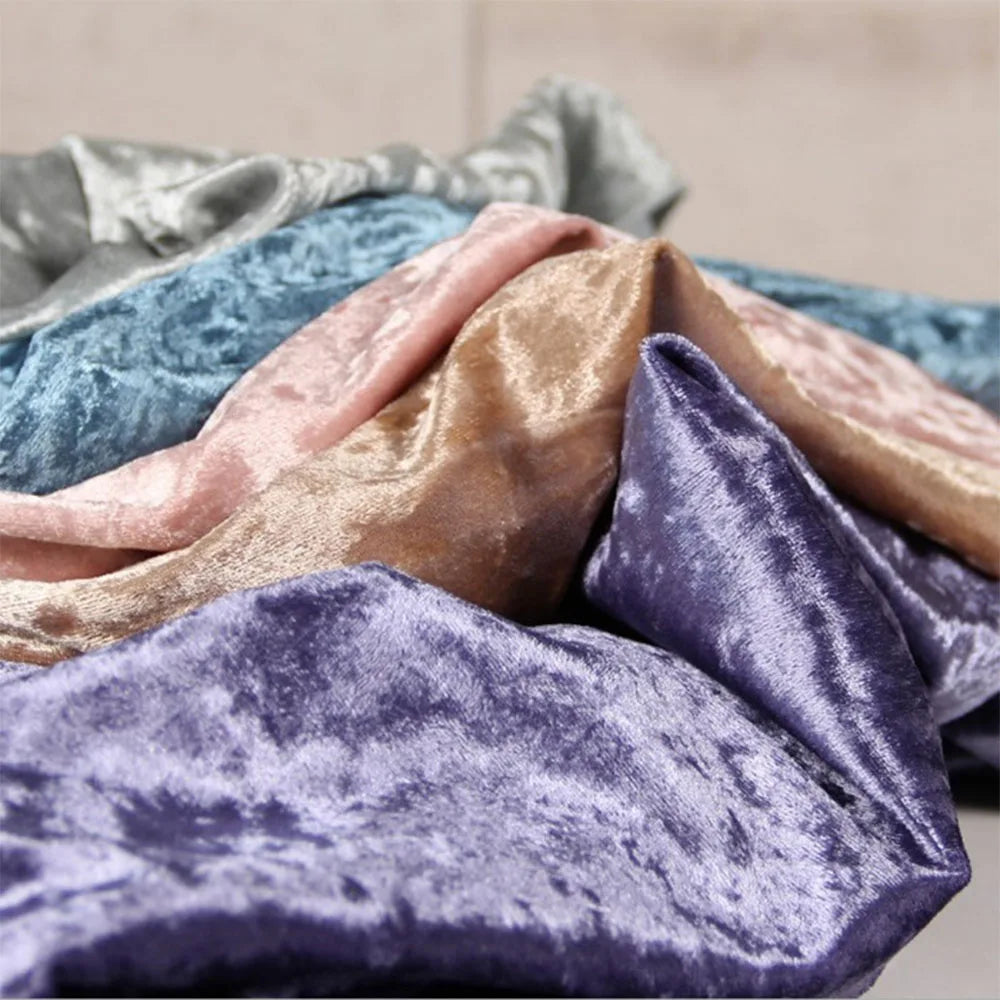 tissu velours opulent teint uni rouge bleu beige rose vert violet noir blanc matériaux