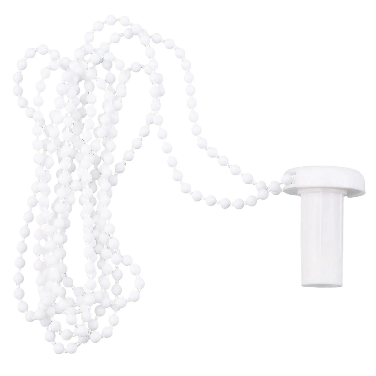 chaîne rideau blanc uniformes moderne clips fixation bouton finition