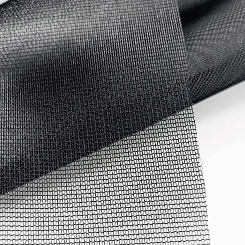 tissu maille fine 100% polyester protection uv blanc gris noir beige moderne