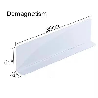 séparateurs rayonnage magnétiques transparents moderne aimants étagères cuisine réutilisables pvc pièces