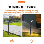 lumière solaire ip65 led rgb noir moderne extérieure jardin allée patio