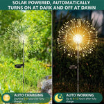 lumières solaires extérieures étoiles multicolores moderne auto allumage jardin fête