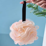 boule bain douce maille fine moderne noir rose blanc durable absorbant