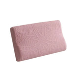 taies d'oreiller coton motif floral moderne 30x50cm zip couleurs variées bleu vert rose violet