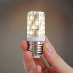 ampoule led culot e27 moderne blanche dorée carrés décoratifs lumière chaude blanc neutre