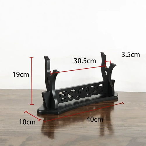 support bois épée japonaise katana sabre display mur organiser porte couteau décoration maison traditionnelle