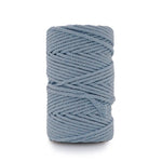 fil macramé coton texturé blanc noir gris bleu rose rouge vert jaune violet artisanal