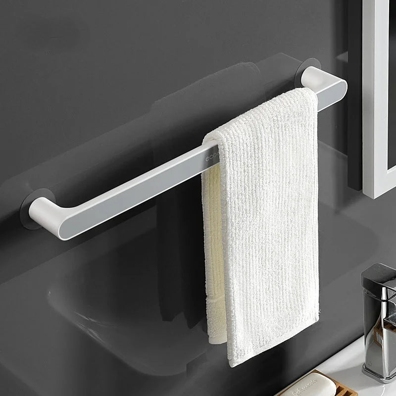 porte serviettes mural moderne texture tissée blanc bleu doré violet fixe salle bain kitchen