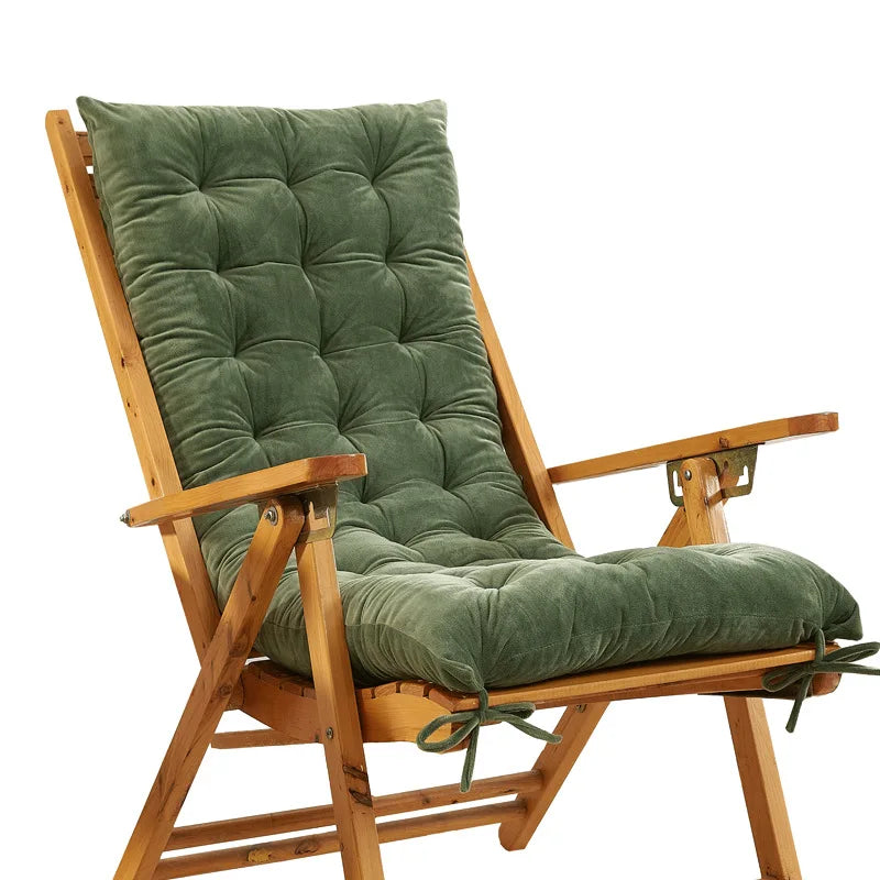 coussin chaise velours boutons vert olive moderne confortable amovible lavable ppcotton polyester rectangulaire adultes