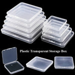 boîtes rangement transparentes modernes empilables clips fermeture respectueux environnement différentes tailles gọn/vnd