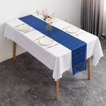 chemin table pailleté moderne bleu rouge noir doré vert rose gris violet festif opaquet