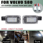 lumière led blanc moderne adhésif volvo v40 v60 s60 s80 xc40 xc60 xc90 trunk