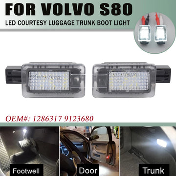 lumière led blanc moderne adhésif volvo v40 v60 s60 s80 xc40 xc60 xc90 trunk
