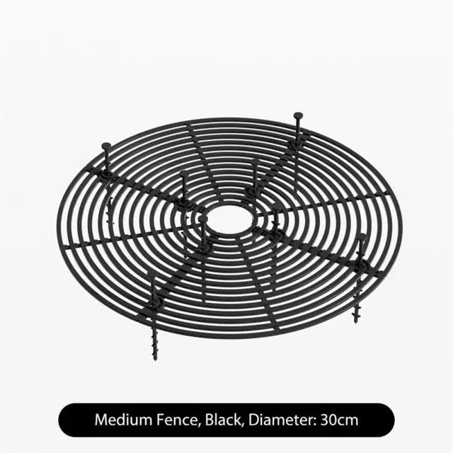 protecteur sol plante marron clair grille moderne pot fleur 19cm 30cm
